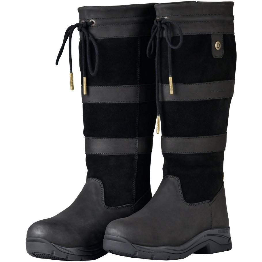 Dublin Womens River Boots IV 1026061 - Black